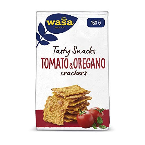 Wasa Knäckebrot Delicate Cracker Tomate und Oregano, 160 g Wasa Knäckebrot Delicate Cracker Tomate und Oregano, 160 g von Wasa