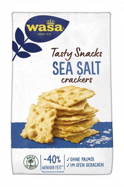 Wasa Tasty Snacks Sea Salt Crackers Wasa Tasty Snacks Sea Salt Crackers von Wasa
