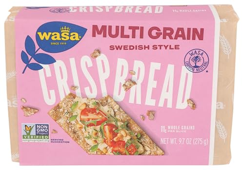 Wasa Mehrkorn Vollkorn-Knäckebrot, 9,7 Ounce 9.7 oz Packaged-snack-crackers von Wasa