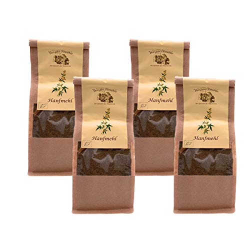 Wasgau Ölmühle - Bio Hanfmehl - 4 x 400 g - Mehl aus teilentölten Bio-Saat Wasgau Ölmühle - Bio Hanfmehl - 4 x 400 g - Mehl aus teilentölten Bio-Saat von Wasgau Ölmühle