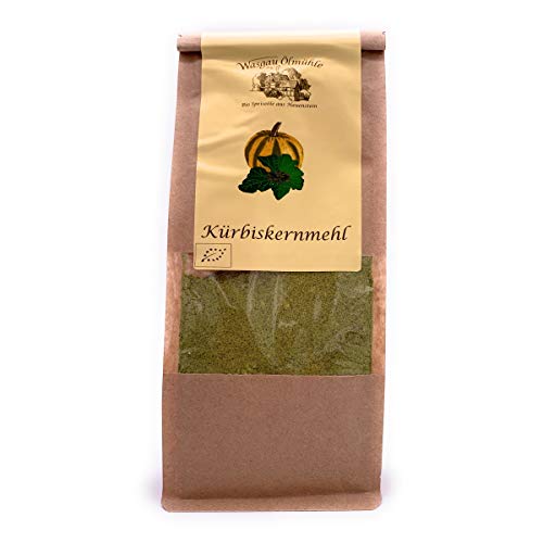 Wasgau Ölmühle-Bio Kürbiskernmehl - 400g- Mehl aus teilentölten Bio-Kürbiskernen, Größe:400 g Wasgau Ölmühle-Bio Kürbiskernmehl - 400g- Mehl aus teilentölten Bio-Kürbiskernen, Größe:400 g von Wasgau Ölmühle