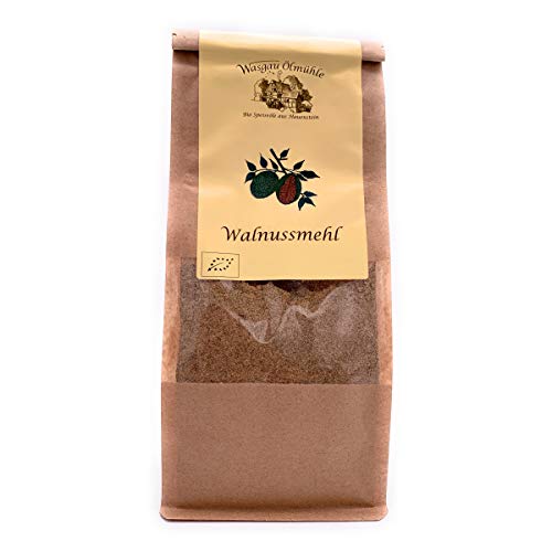 Wasgau Ölmühle - Bio Walnussmehl - 400 g - Mehl aus teilentölten Bio-Walnuss, Größe:400 g Wasgau Ölmühle - Bio Walnussmehl - 400 g - Mehl aus teilentölten Bio-Walnuss, Größe:400 g von Wasgau Ölmühle