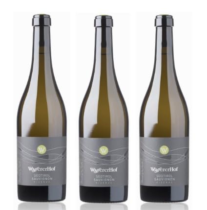 3x 0,75l - 2021er - Weingut Wassererhof - Sauvignon - Riserva - Alto Adige D.O.P. - Südtirol - Italien - Weißwein trocken 3x 0,75l - 2021er - Weingut Wassererhof - Sauvignon - Riserva - Alto Adige D.O.P. - Südtirol - Italien - Weißwein trocken von Wassererhof