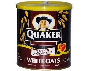 Quaker White Oats (500 g) (Pack of 2) von Watheen