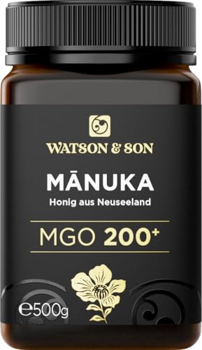 Watson & Son Manuka Honig MGO 200+ 500g | Premium Qualität aus Neuseeland Watson & Son Manuka Honig MGO 200+ 500g | Premium Qualität aus Neuseeland von Watson & Son