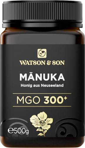 Watson & Son Manuka Honig MGO 300+ 500g | Premium Qualität aus Neuseeland Watson & Son Manuka Honig MGO 300+ 500g | Premium Qualität aus Neuseeland von Watson & Son