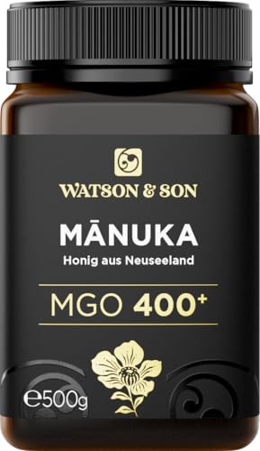 Watson & Son Manuka Honig MGO 400+ 500g | Premium Qualität aus Neuseeland Watson & Son Manuka Honig MGO 400+ 500g | Premium Qualität aus Neuseeland von Watson & Son