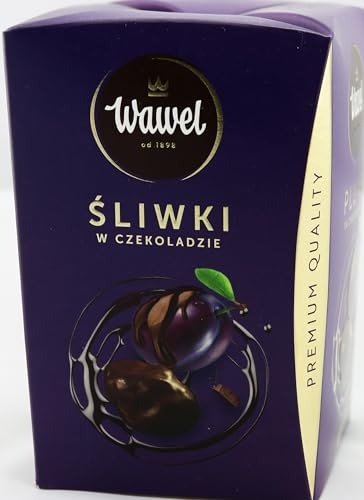 Wawel - Pflaumen in Schokolade, Sliwki w czekoladzie - Nettogewicht: 180 g von Wawel