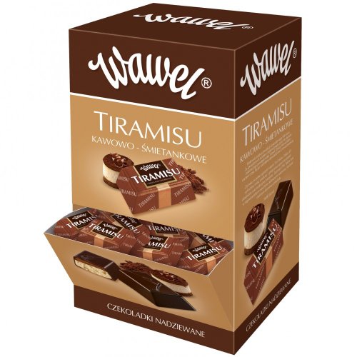 Wawel Tiramisupralinen in Schokolade 600g (Handverpackt) von Wawel