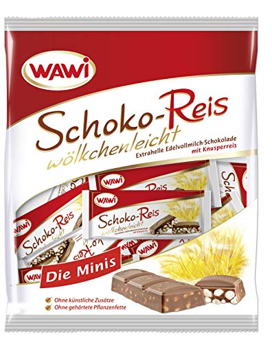 WAWI Schoko Reis Edelvollmilch Minis, 200 g von Wawi
