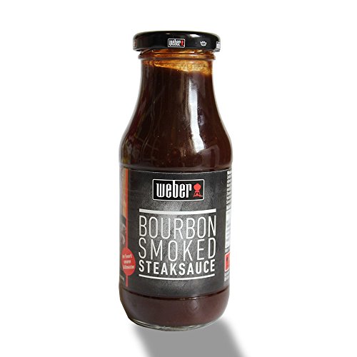 Weber Bourbon Smoked Steaksauce (240ml Glas) von Weber