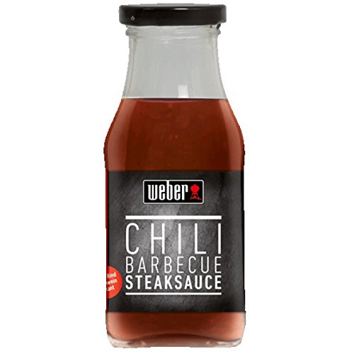 Weber Chili Barbecue Steaksauce (240ml Glas) von Weber