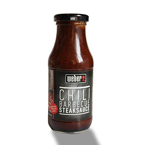 Weber Chili Barbecue Steaksauce (240ml Glas) von Weber