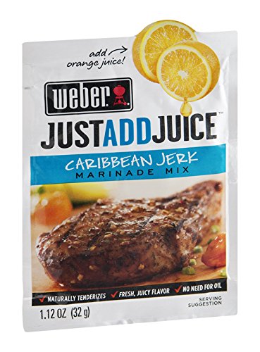 Weber Just Add Saft Marinaden Mix Karibik Jerk 1,12 oz (24 Stück) von Weber