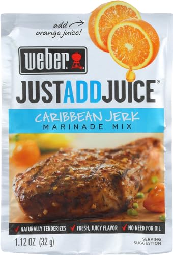 Weber Just Add Saft Marinaden Mix Karibik Jerk 1,12 oz (24 Stück) von Weber