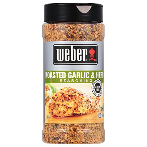 Weber Roasted Garlic & Herb Seasoning, 12 Ounce Shaker von Weber