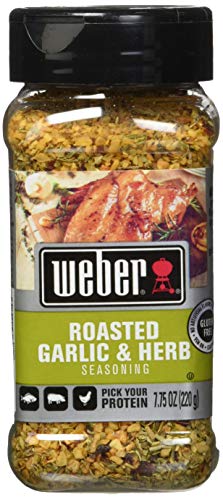 Weber Seasoning, Roasted Garlic and Herb, 7.75 Ounce von Weber