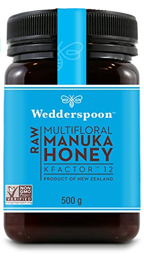 Wedderspoon - Organic Inc., 100% Raw Manuka Honig Aktiv 12+ 500g von Wedderspoon