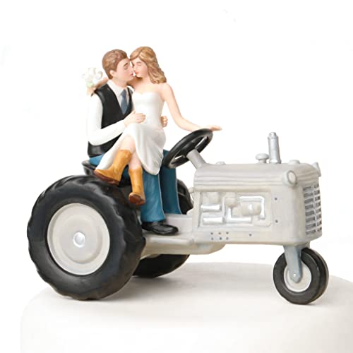 Wedding Collectibles Traktor Western Hochzeit Tortenaufsatz von Wedding Collectibles