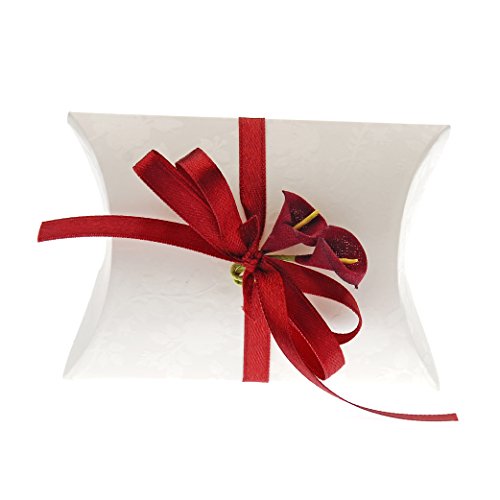 Gastgeschenk "Patmos", elfenbein-bordeaux, 3 St. - Fertiges Gastgeschenk für Hochzeit, Taufe oder Kommunion Gastgeschenk "Patmos", elfenbein-bordeaux, 3 St. - Fertiges Gastgeschenk für Hochzeit, Taufe oder Kommunion von Weddix