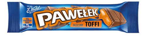 24x Pawelek Toffi Karamel-Schokoriegel 45g Wedel (Karton) von E.Wedel