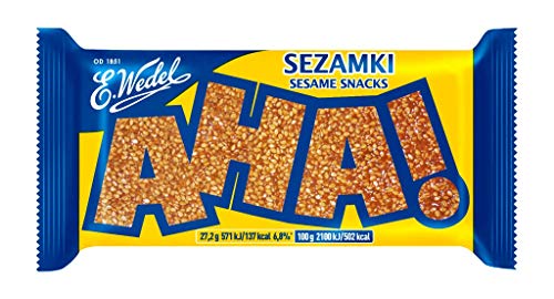 40x AHA ''Sezamki'' Sesamriegel 40x 27,2g Wedel (Karton) von E.Wedel