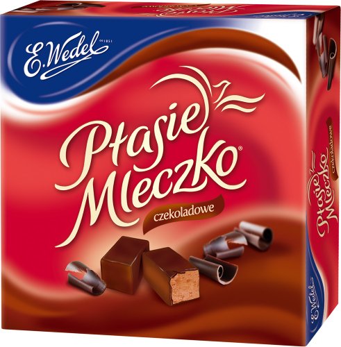 Ptasie Mleczko - Pralinen - Schoko // Ptasie Mleczko - Czekoladowe - Wedel - 380g von Wedel