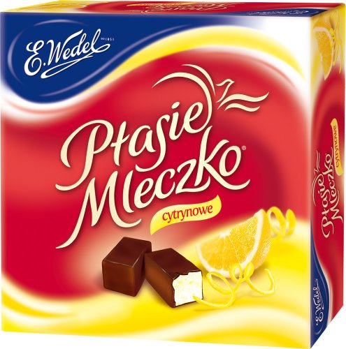 Ptasie Mleczko - Pralinen - Zitrone // Ptasie Mleczko - Cytrynowe - Wedel von Wedel