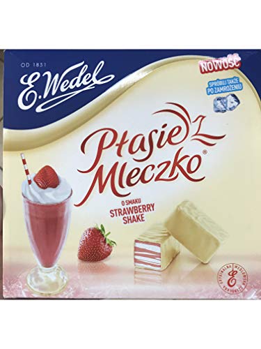 WEDEL Ptasie Mleczko o smaku Strawberry Shake 380 g von Wedel