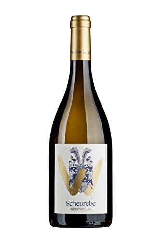 WEEGMÜLLER Scheurebe Premium Trocken | Deutscher Qualitätswein aus der Pfalz |Premium Weißwein trocken| 2021 | 12,5% vol. | 1 x 0.75 Liter von Weegmüller