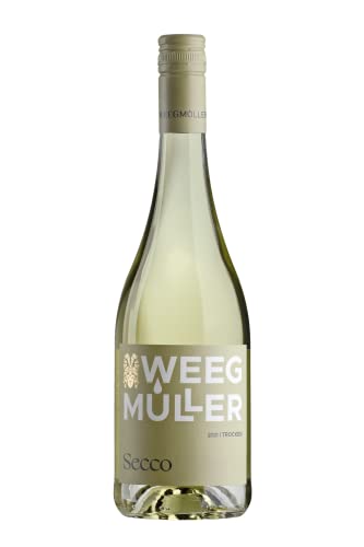 WEEGMÜLLER Secco Trocken | Deutscher Perlwein aus der Pfalz | Premium-Secco weiß | 2021 | 12% vol. | 1 x 0,75 Liter von Weegmüller