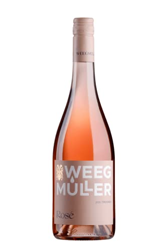WEEGMÜLLER Cuvée Rosé Trocken | Deutscher Roséwein aus der Pfalz |Premium Rosé-Wein Cuvée | 2021 | 12,5% vol. | 1 x 0,75 Liter von Weegmüller
