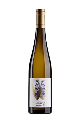 WEEGMÜLLER Herrenletten Riesling Premium Trocken | Qualitätswein aus der Pfalz, Deutschland |Premium Weißwein trocken| 2021 | 12,5% vol. | 1 x 0.75 Liter von Weegmüller