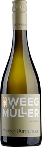 WEEGMÜLLER Weißer Burgunder Premium Trocken | Deutscher Qualitätswein aus der Pfalz | Premium Weißwein trocken| Pinot Blanc | Pinot Bianco | 2021 | 12,5% vol. | 1 x 0,75 Liter WEEGMÜLLER Weißer Burgunder Premium Trocken | Deutscher Qualitätswein aus der Pfalz | Premium Weißwein trocken| Pinot Blanc | Pinot Bianco | 2021 | 12,5% vol. | 1 x 0,75 Liter von Weegmüller