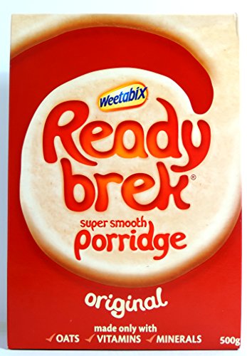Ready Brek Super Smooth Porridge Original 500g - Hafergetreide-Müsli von Weetabix