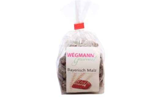 Wegmann Bonbons 125g - Premium Qualität - zum schenken oder selber naschen (Bayerisch Malz 125g - das klassische Malzbonbon) von Wegmann