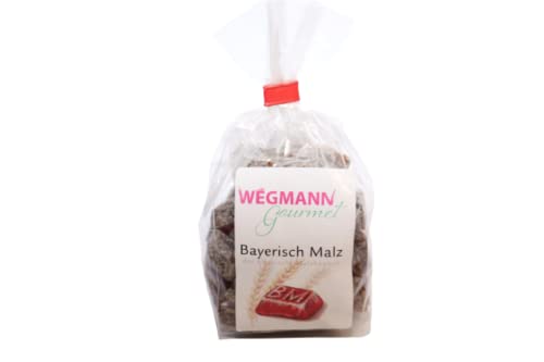 Bonbons 125g - Premium Qualität - zum schenken oder selber naschen (Bayerisch Malz 125g - das klassische Malzbonbon) von Wegmann