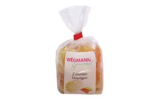 Wegmann Bonbons 125g - Premium Qualität - zum schenken oder selber naschen (Zitrone & Orange 125g Bonbon - Fruchtige Klassiker) von Wegmann
