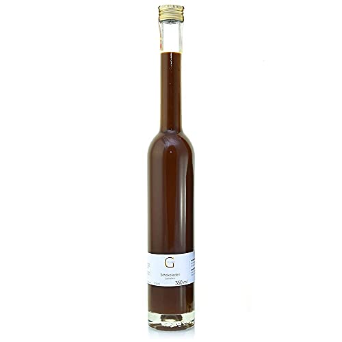Schokoladen Sahnelikör Genial Genießen- eine Flasche - köstlicher Likör zum dahinschmelzen - Premium Qualität - von Hand abgefüllt (350 ml) von Wegmann