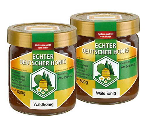 Waldhonig 2x500g - Echter Deutscher Honig von Wegmann