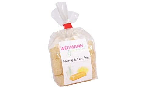 Wegmann Bonbons 125g - Premium Qualität - zum schenken oder selber naschen (Honig & Fenchel 125g - klassische Kräterbonbons) von Wegmann