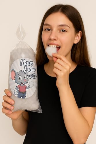 Zuckerwatte | Mauszuckerwatte im Poly-Spitzbeutel | 70g Zuckerwatte | Mauszuckerwatte im Poly-Spitzbeutel | 70g von Wegmann