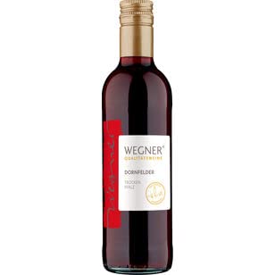Wegner Dornfelder Rotwein trocken, 6er Pack (6 x 0.25 l) von Wegner