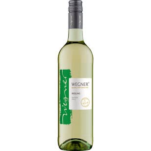 Wegner Riesling Weißwein trocken, 6er Pack (6 x 0.75 l) von Wegner