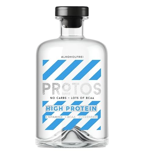 PROTOS Klassik 0,0% | HIGH Protein | 13g Eiweiß | alkoholfreies Destillat | für nicht-alkoholische Cocktails und Longdrinks | zuckerfrei & kalorienarm | 500ml Einzelflasche PROTOS Klassik 0,0% | HIGH Protein | 13g Eiweiß | alkoholfreies Destillat | für nicht-alkoholische Cocktails und Longdrinks | zuckerfrei & kalorienarm | 500ml Einzelflasche von WeiLa