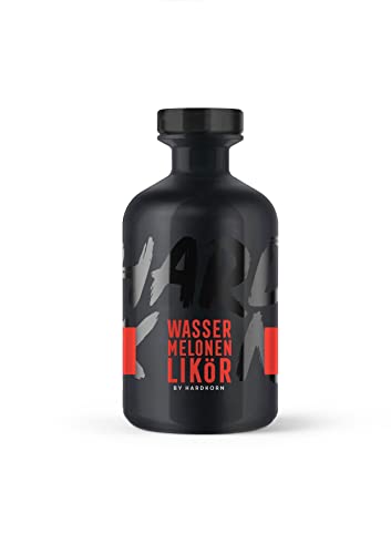 Hardkorn Wassermelonenlikör by Sophia Thomalla | 500ml Einzelflasche | 20% Vol. | Beachfeeling im Glas | Hardkorn x Wassermelone von WeiLa