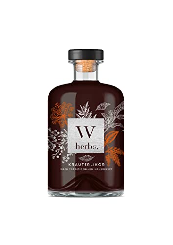 herbs. Kräuterlikör |süßlich lecker | 500ml Einzelflasche | 38% Vol. | vollmundige Aromen | nach traditionellem Hausrezept | als purer Genuss & Cocktailzutat von WeiLa