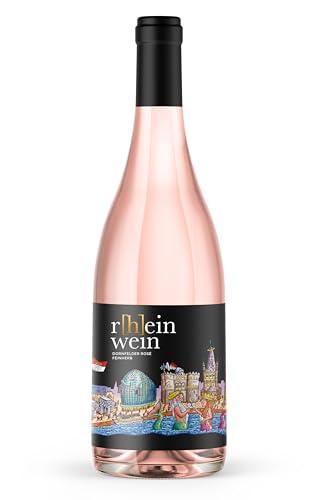 r[h]einwein Tilly Köln | Dornfelder Rosé, feinherb | 12% Vol. | 750ml Einzelflasche | Deutscher Qualitätswein Pfalz | 2022 von WeiLa