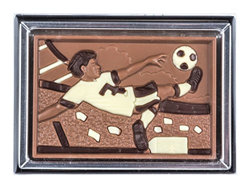 Schokoladen Geschenkpackung "Fußball" 85g von Weibler