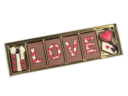 Schokoladen Geschenkpackung Love 60g von Weibler Confiserie